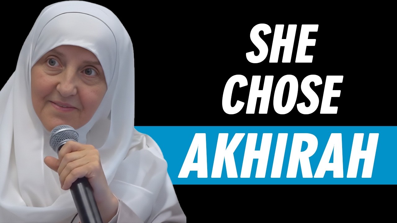 She Chose Akhirah — Why Letting Go Brings True Peace | Dr. Haifaa Younis