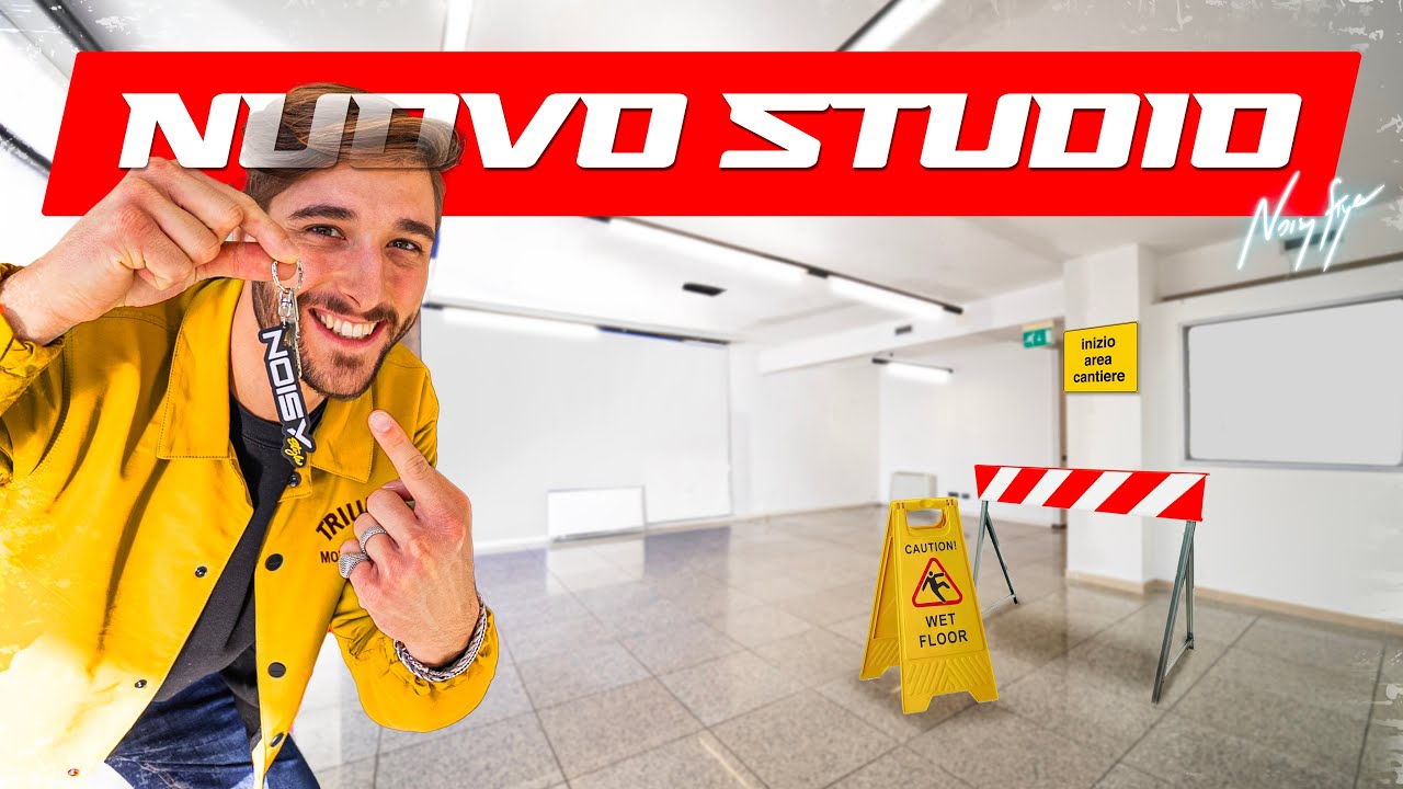 Vi presento IL MIO NUOVO MEGA STUDIO! 😍