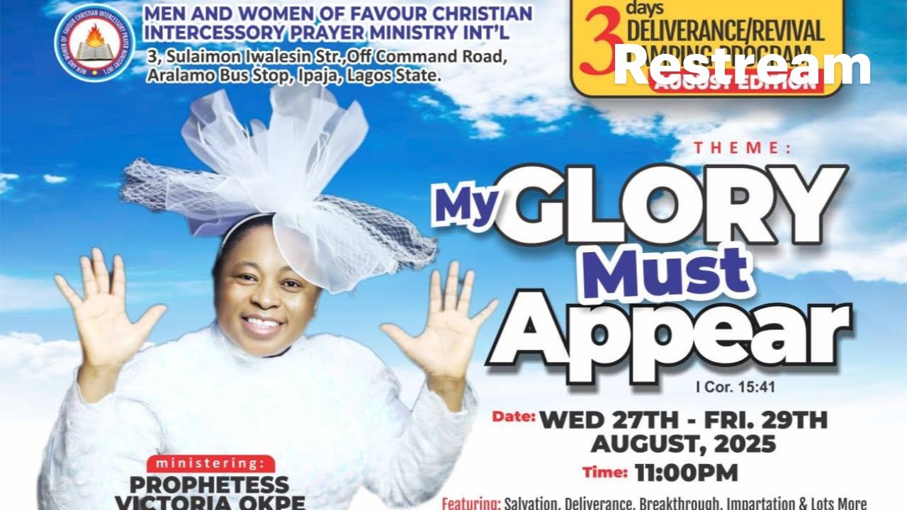 MY GLORY MUST APPEAR DAY3 29-08-2025.