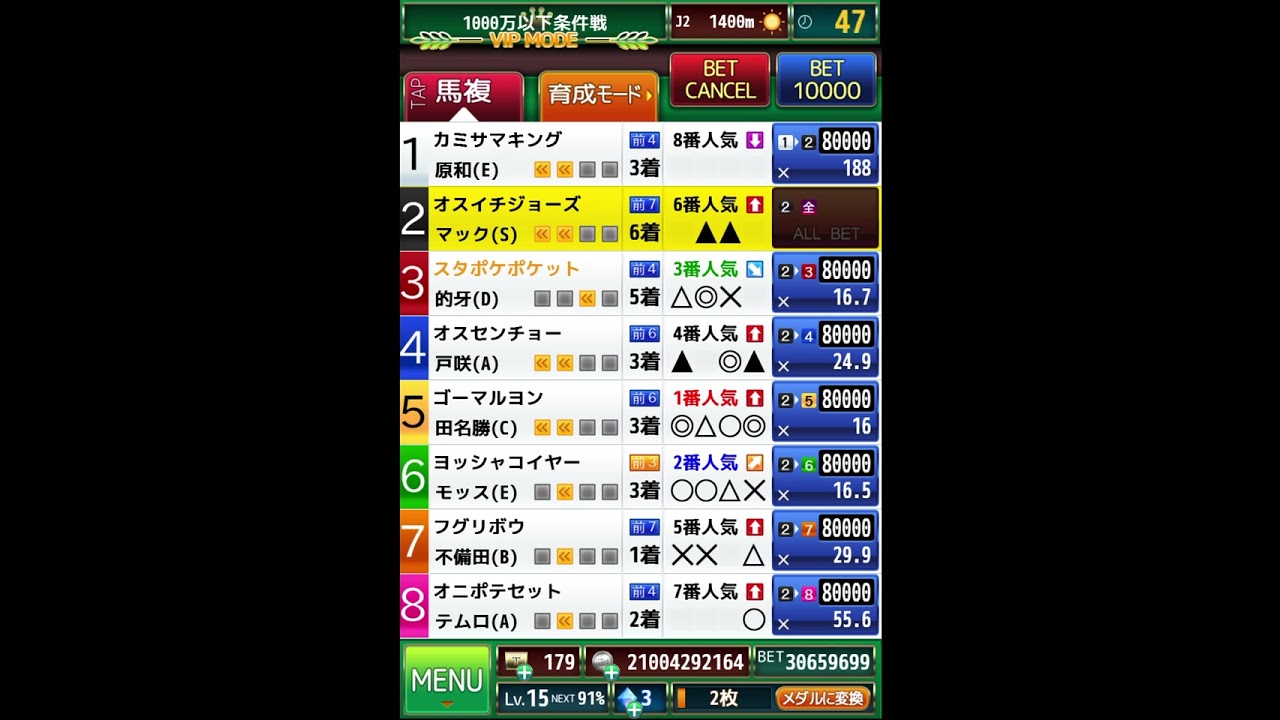 ダービーウィナー 荒れると確信したのでハードベットしてみた（4210万BET）#ダービーウィナー#ハードベット#馬券