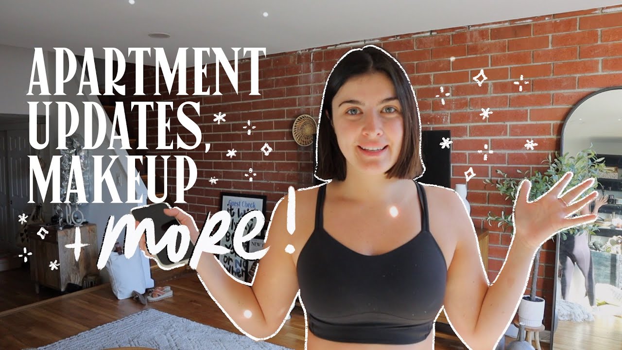 A day in my life! apartment updates + date makeup routine | VLOG