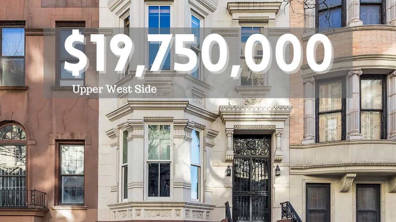 Inside a $19.750 Million Upper West Side, NYC Townhouse | Exquisite and State of the Art Opulence