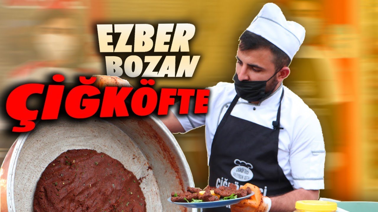 ÇİĞKÖFTEYİ SEVİYORUM ! BU İŞİ  AŞKLA YAPIYORUM !  Diyarbakır Sokak Lezzetleri  ( Çiğköfte Tarifi )