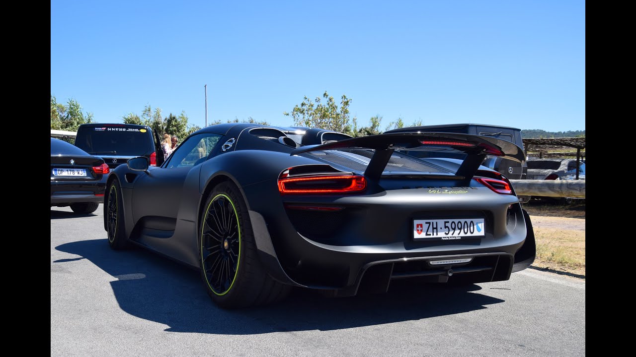 Supercars of St Tropez 2015 ( P1 918 Stirling Moss )