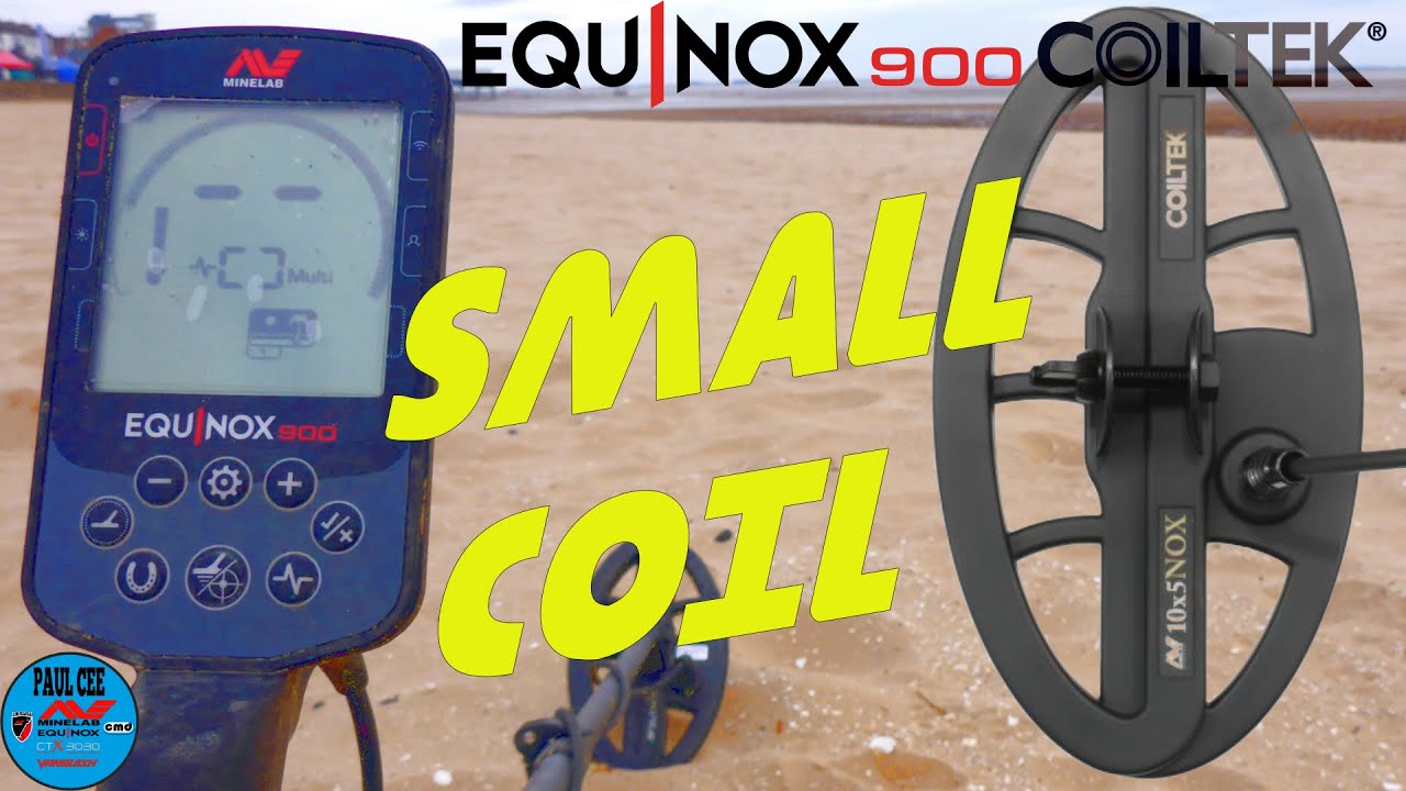 Equinox 900 | metal detecting on the beach.