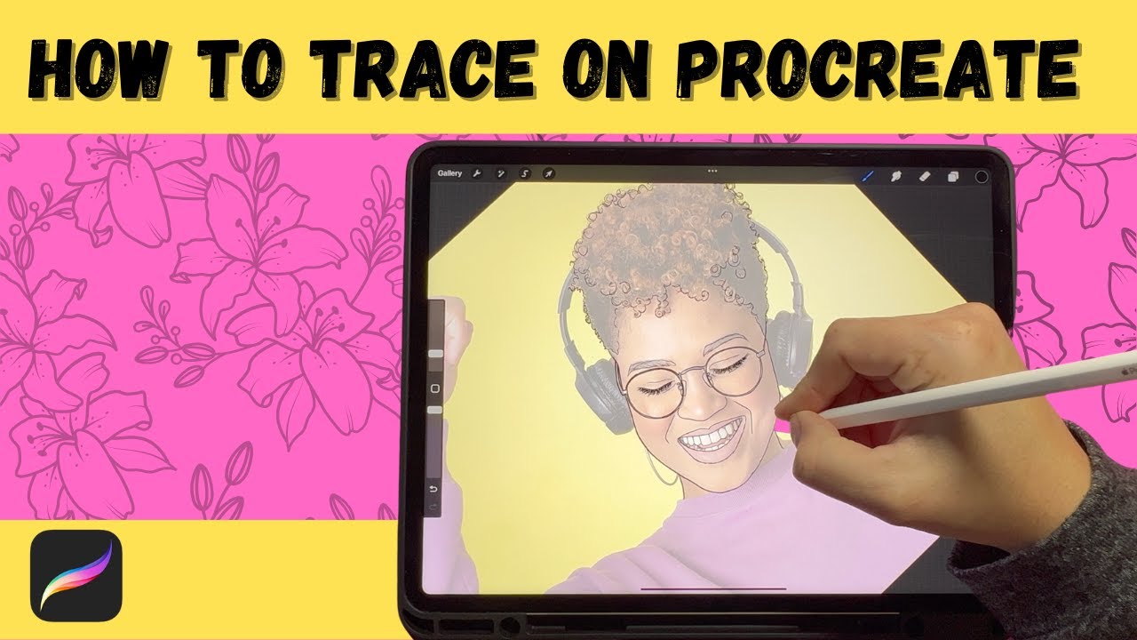 Как отслеживать на Procreate