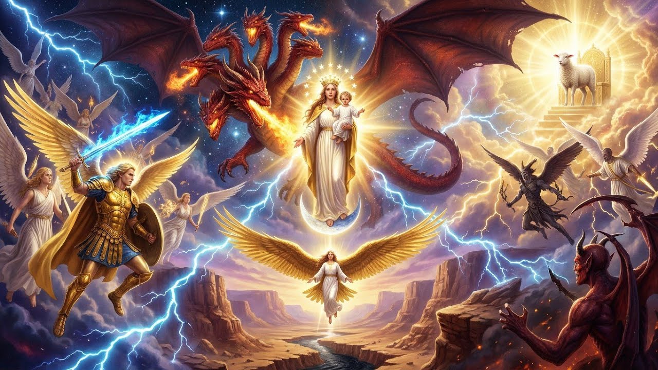 A MULHER, O DRAGÃO E A GUERRA NOS CÉUS (Apocalipse 12)