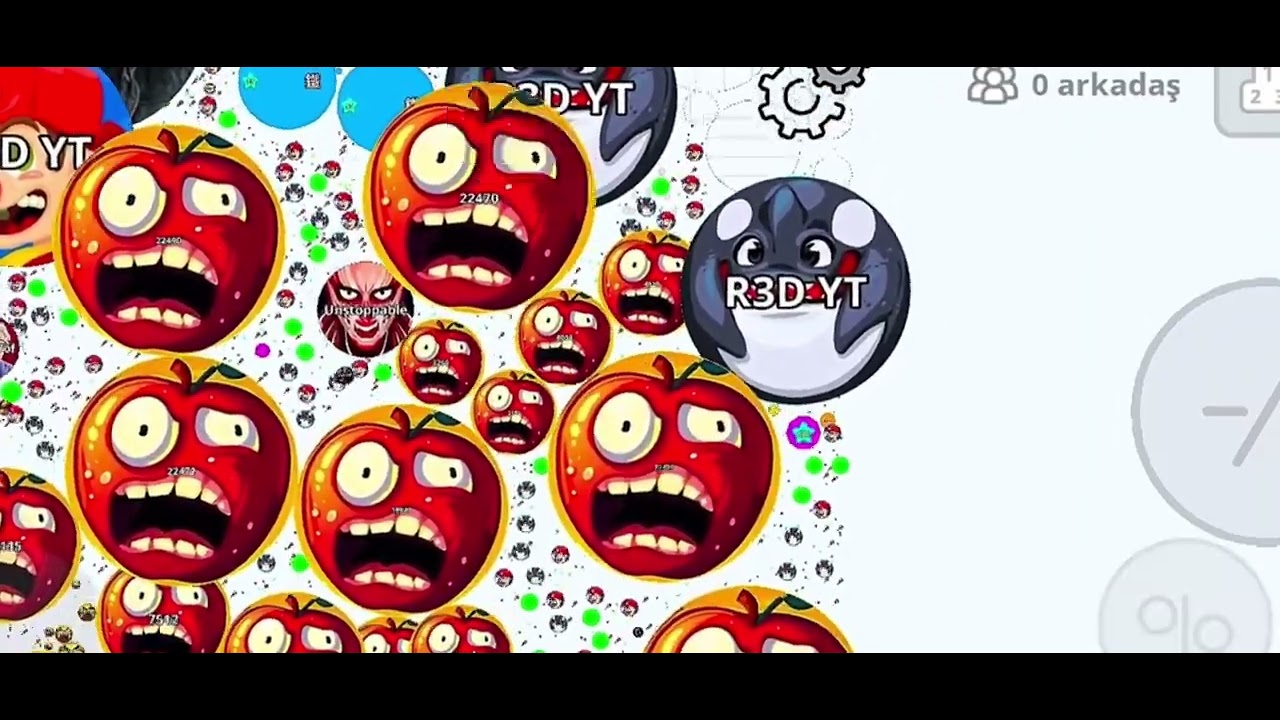 I will come back solo vs all (Agario Mobile)