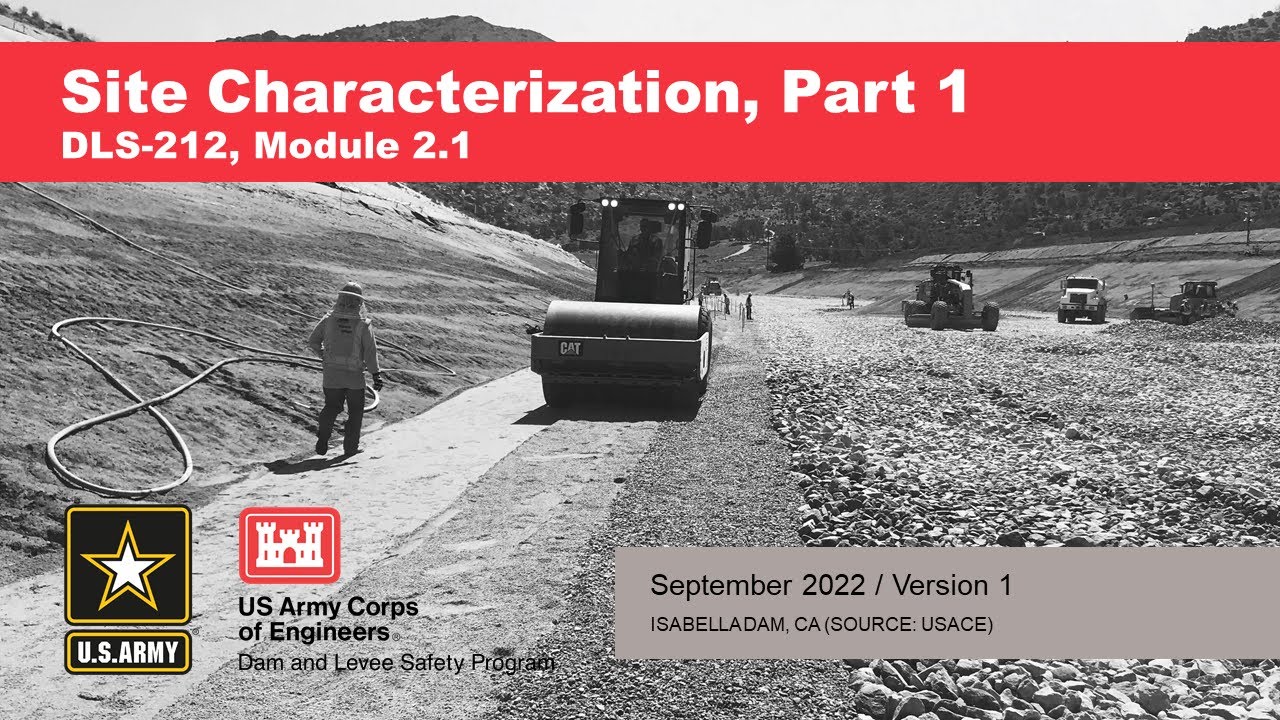 DLS-212 Module 2.1: Site Characterization Part 1