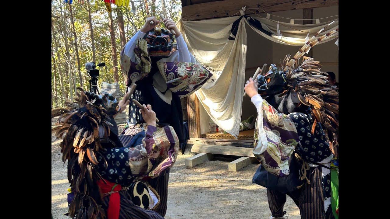 【ダイジェスト】初森の三匹獅子