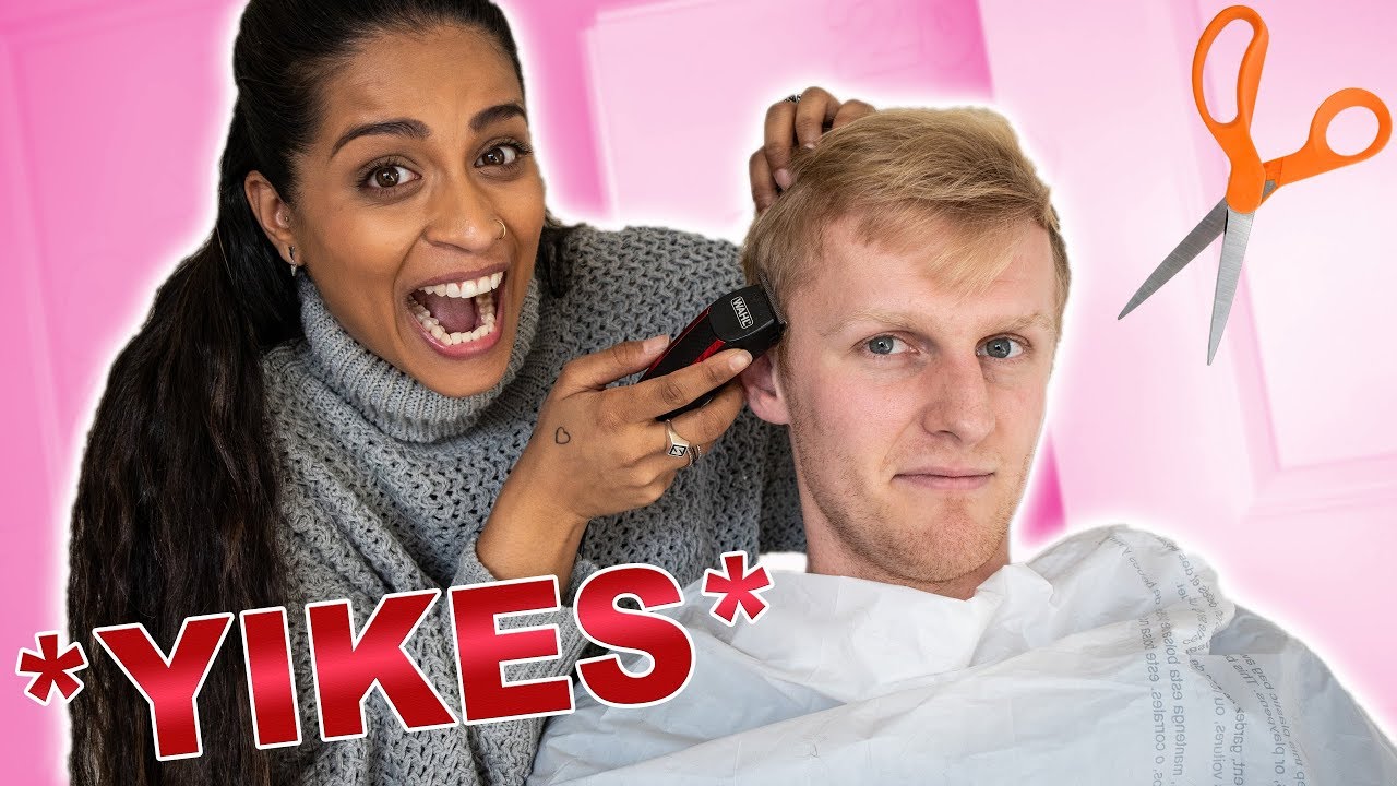 He actually let me cut his hair!!