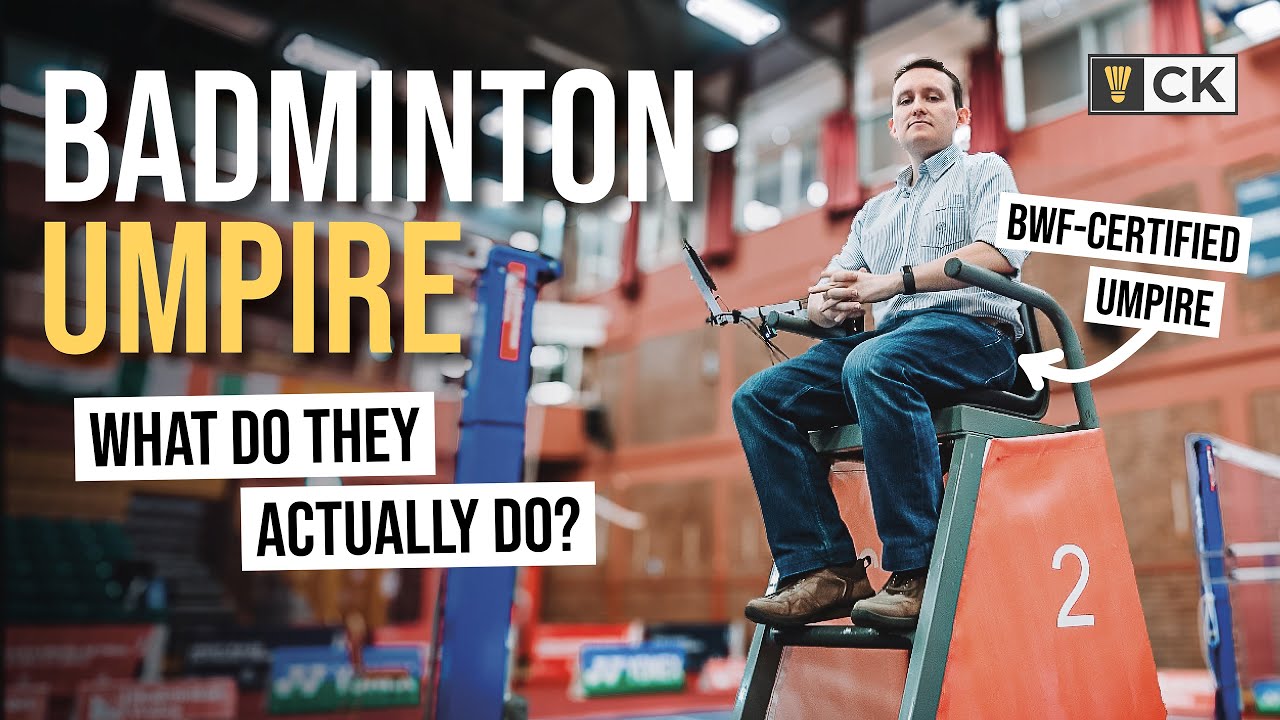 BWF Badminton Umpire - What Do They Actually Do? Challenges, Tablet, Coin & Cards