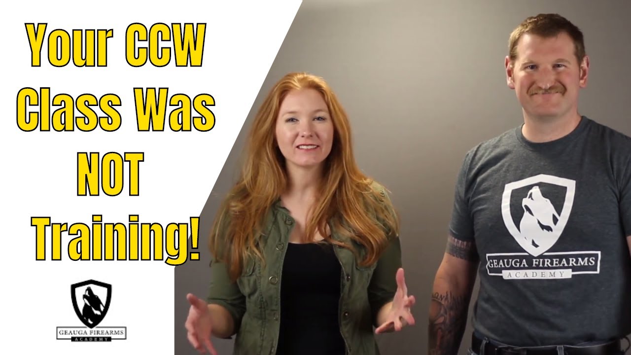 Your CCW Class Was NOT Training | What Your CCW Class Is and What It Is Not