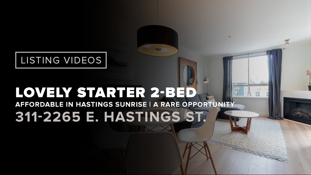 CUTE 2-BED STARTER HASTINGS CONDO FOR SALE, JUST SOLD! 2265 E. HASTINGS STREET VANCOUVER