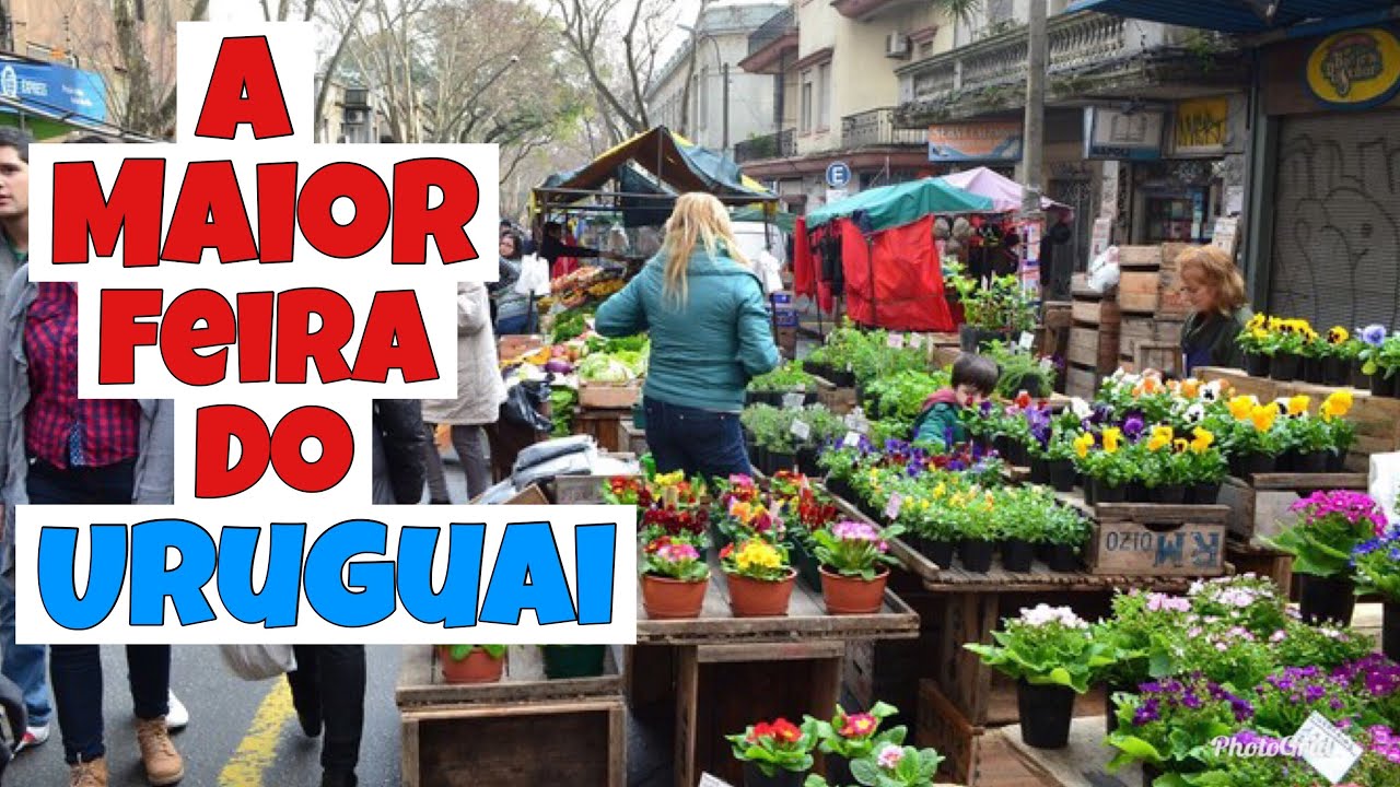 A feira mais famosa do Uruguai