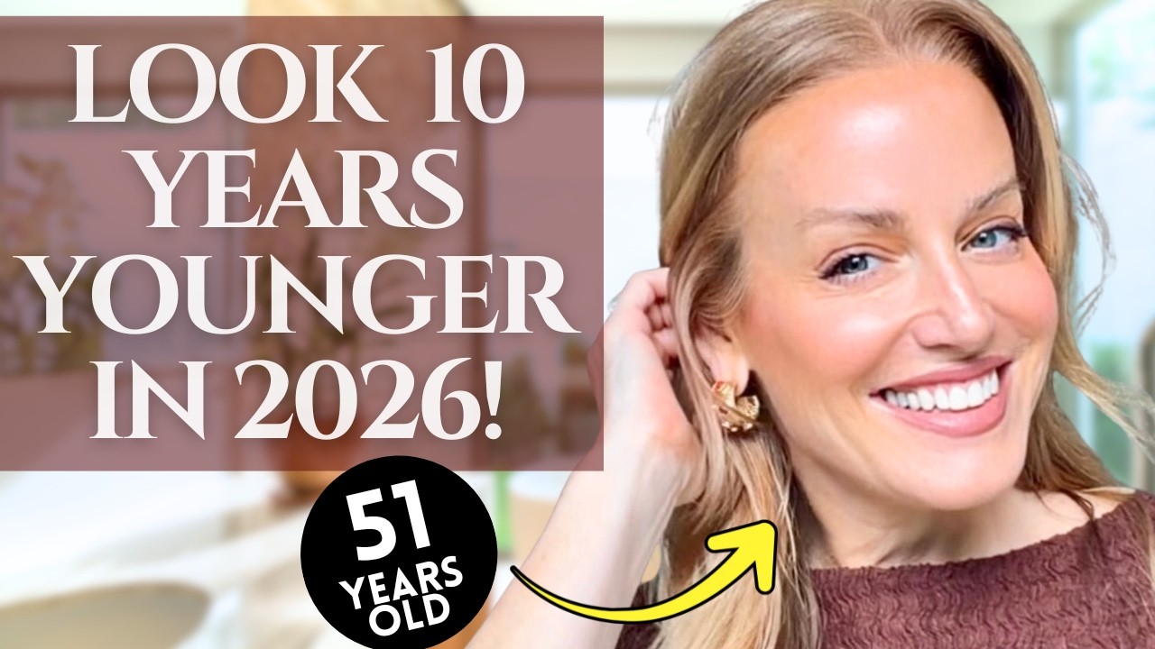 You're Going To Look  TEN YEARS YOUNGER in 2026 After Doing THIS!