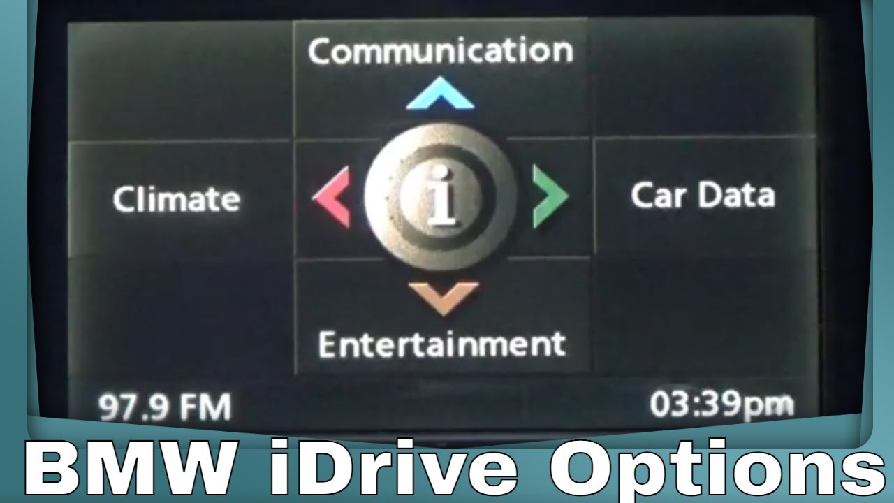 Как использовать параметры и функции дисплея BMW 530i iDrive 2006 года