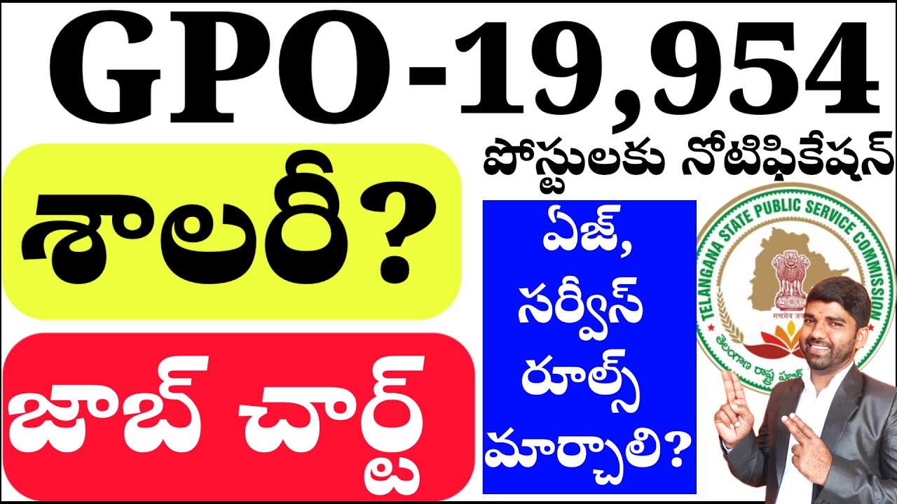 💥💥GPO 10,954 పోస్టులకు శాలరీ ఎంత,?జాబ్ చార్ట్ ఏంటి? ఏజ్, సర్వీస్ రూల్స్ మార్చాలి? #జైపోట్జ్