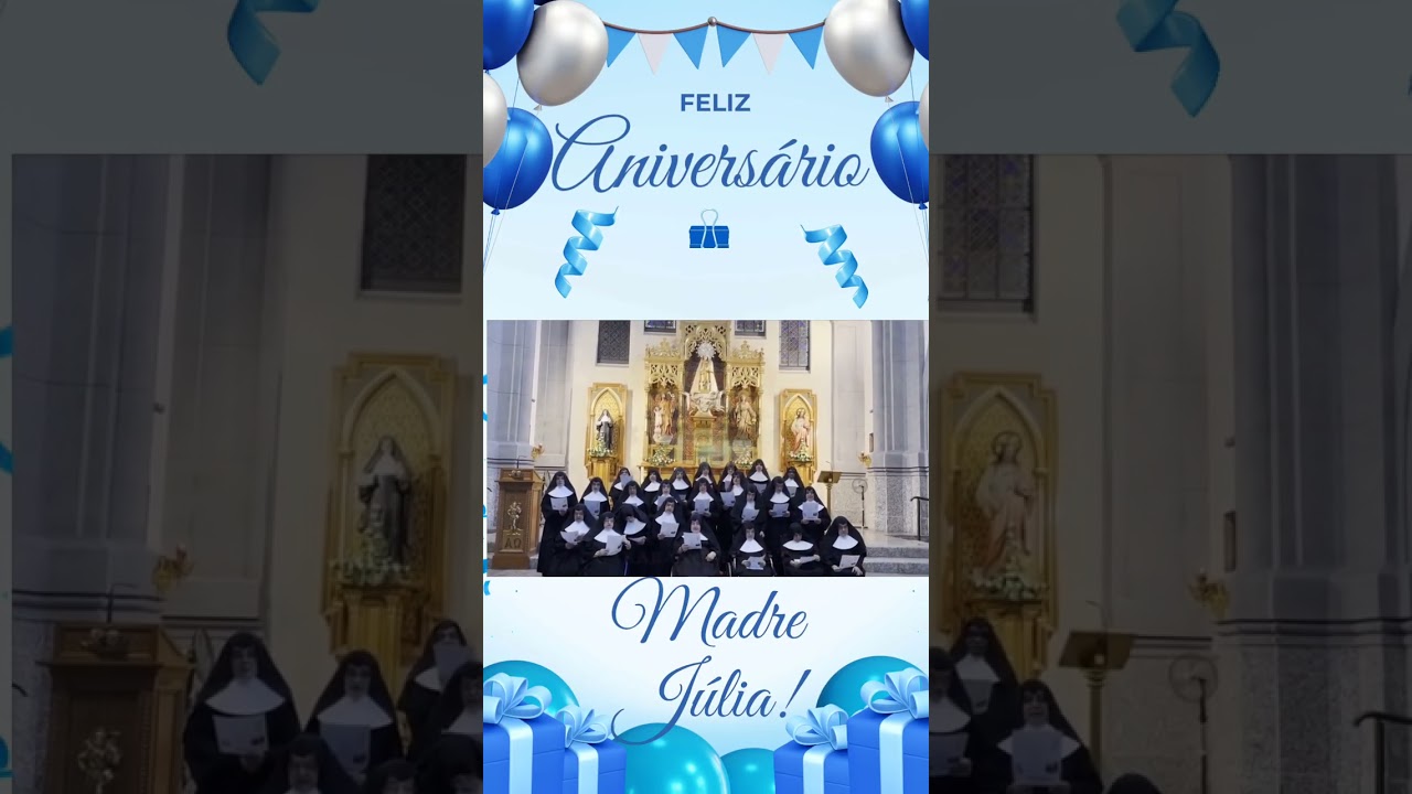 Felicitación a Nuestra Madre General de toda la Congregación 