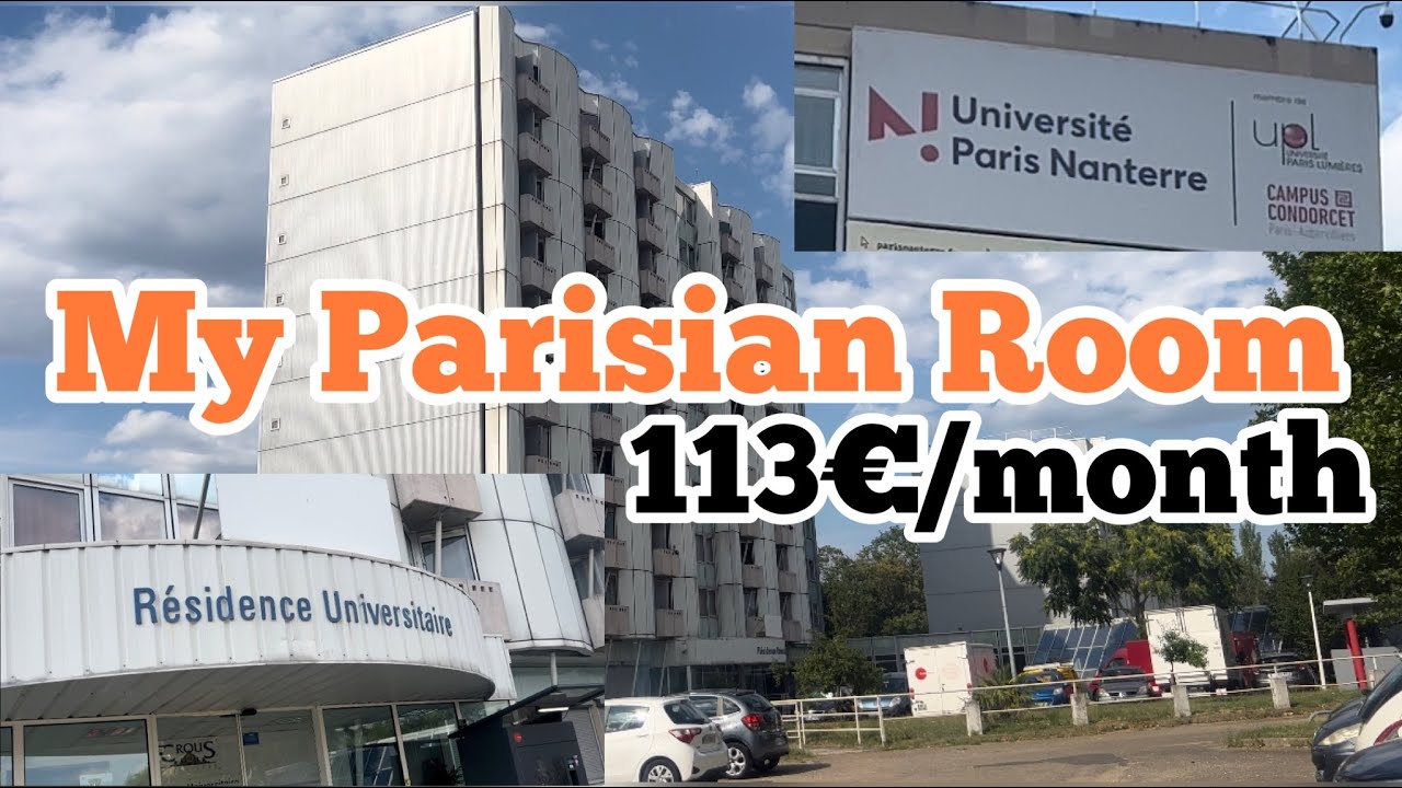 Мое студенческое жилье CROUS в Париже⎮10 м2⎮экскурсия по комнате
