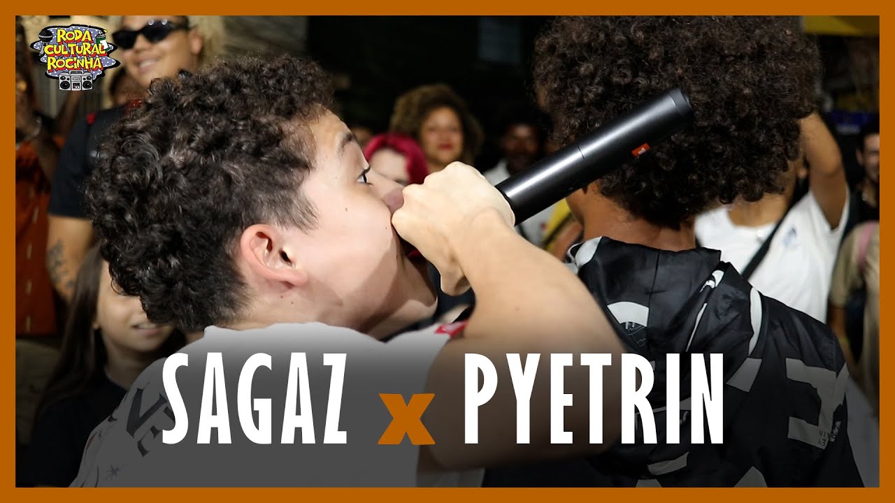 (QUE ISSO!!😱🔥) SAGAZ x PYETRIN - 2ª FASE - 205ª EDIÇÃO - Roda Cultural da Rocinha