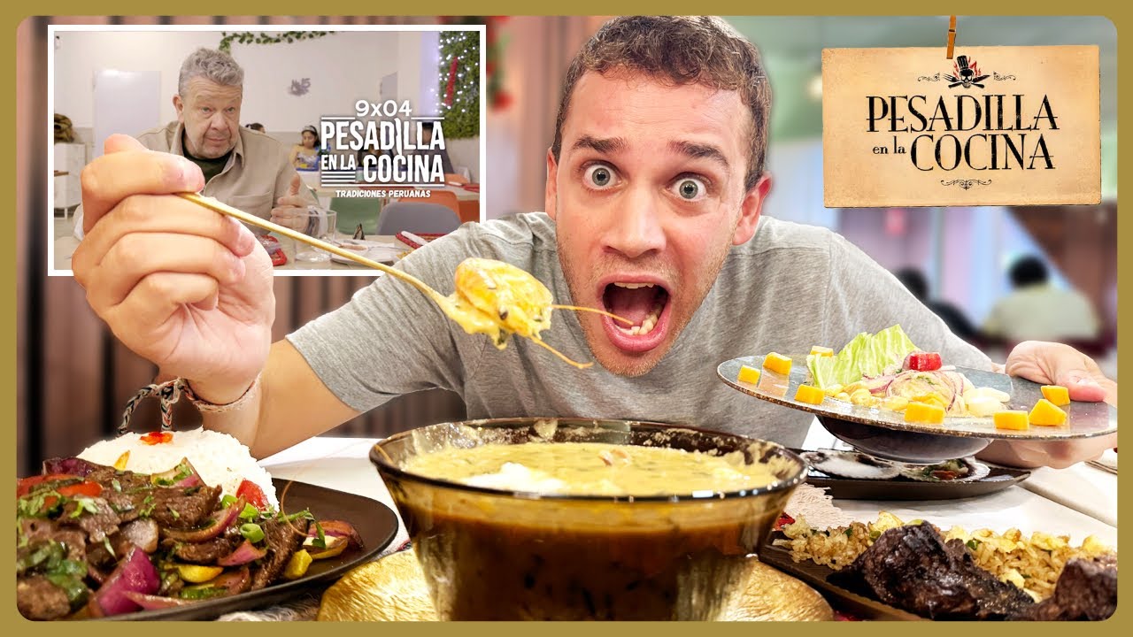 &iquest;MERECE LA PENA? el RESTAURANTE PERUANO de CHICOTE 🇵🇪