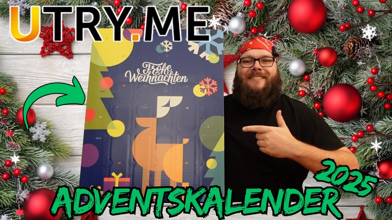 Utry.me XXL ADVENTSKALENDER 2025! Unboxing - Food & Lifestyle für die kalte Jahreszeit!