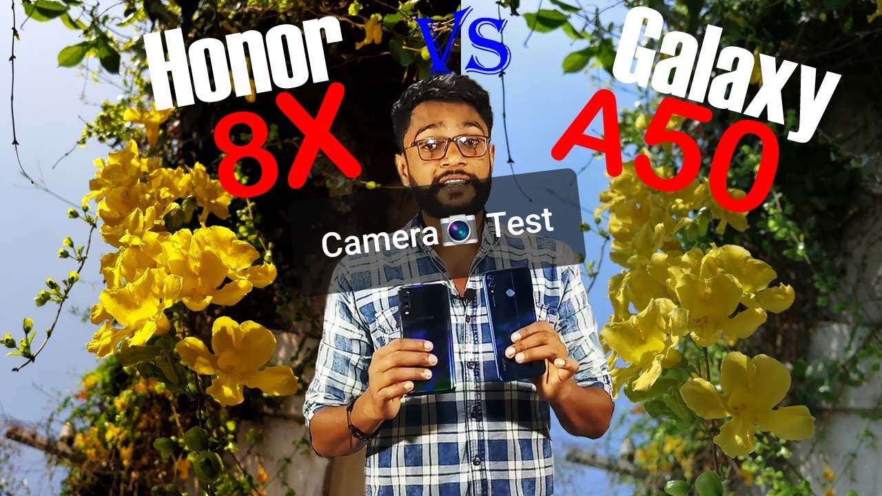 Samsung Galaxy A50 vs Honor 8x Camera Test | Which is Better