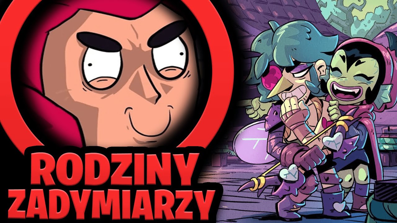 RELACJE ZADYMIARZY w BRAWL STARS *rodziny brawlerów* | Drzewo Genealogiczne 