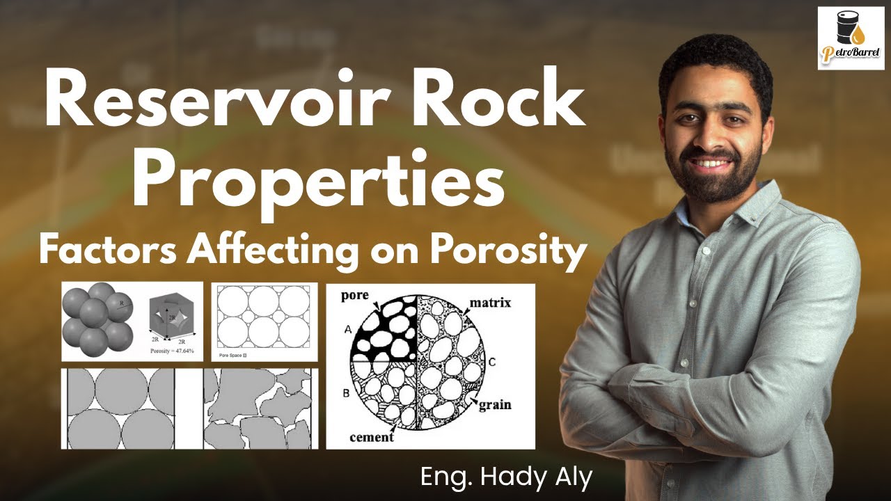 2. Factors Affecting on Porosity (Arabic Version) | Reservoir Rock Properties 