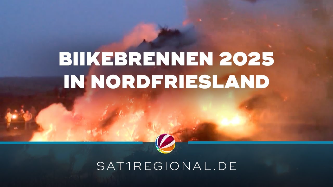 Biikebrennen: Nordfriesland bereitet sich auf traditionelle Feuer vor
