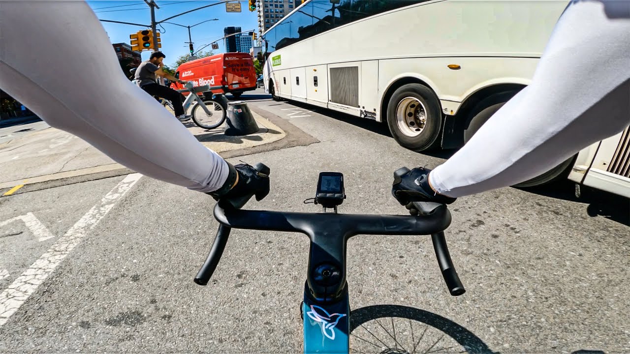 A Pretty Nice and Sunny NYC Bicycle Commute
