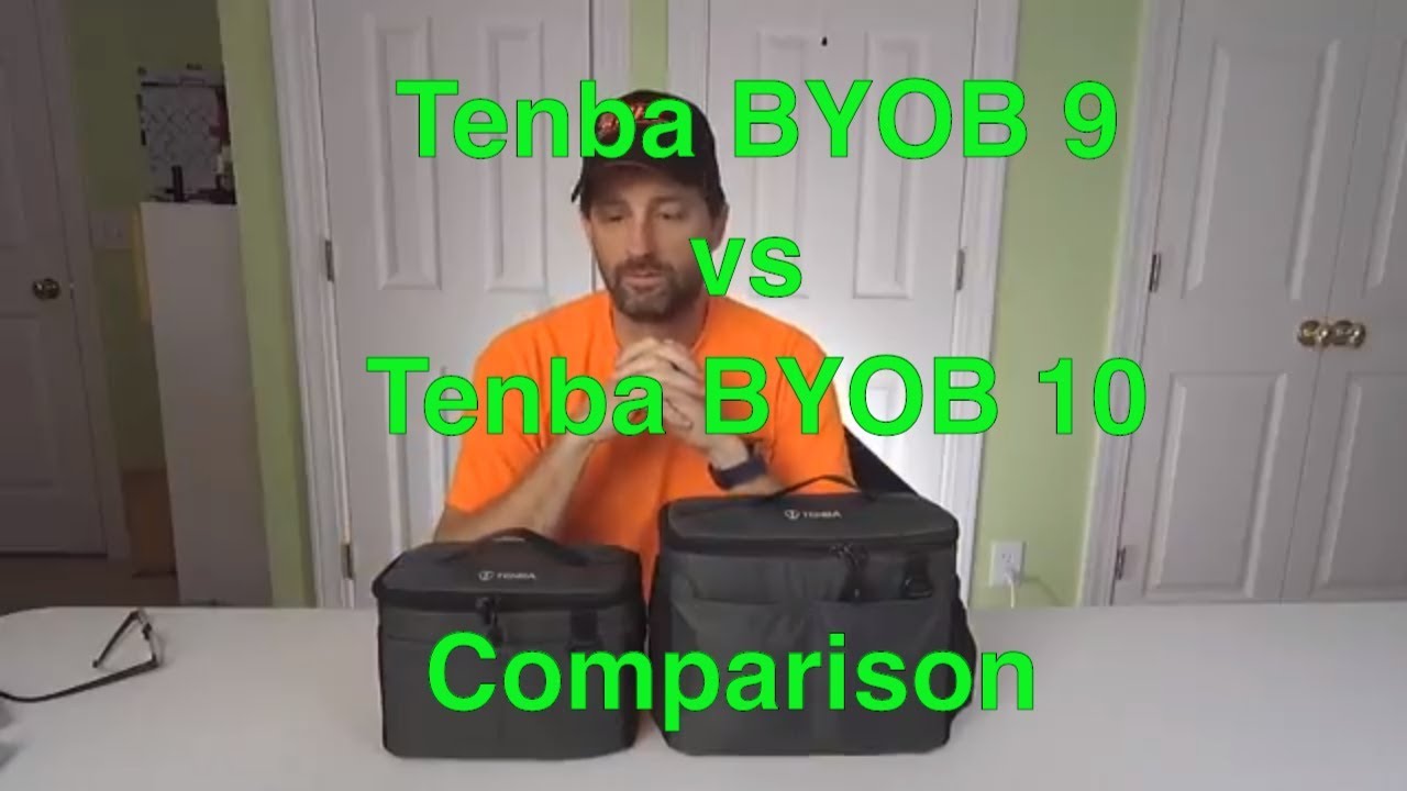 Tenba BYOB 9 vs BYOB 10 Comparison Camera Insert Bag  Review