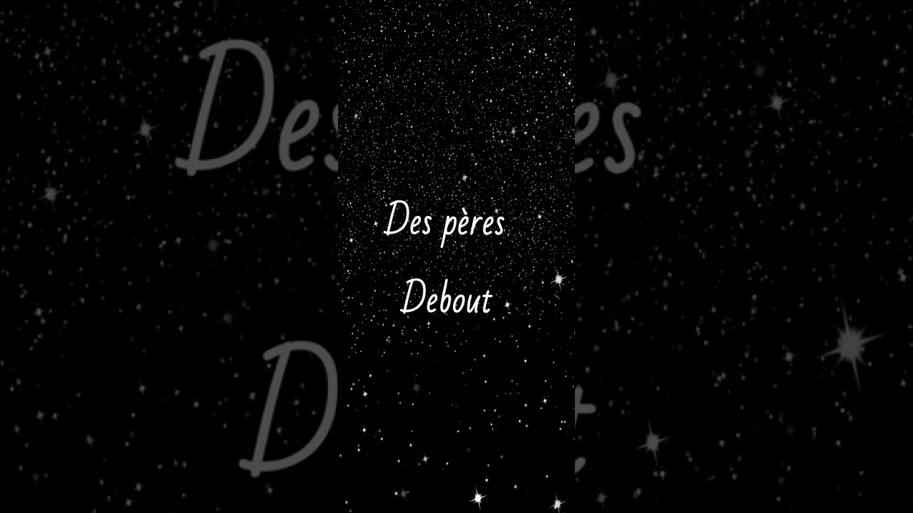 Des pères debout 