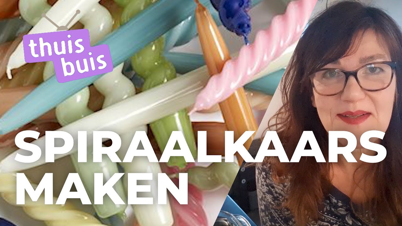 Gedraaide kaars maken | ThuisDoen