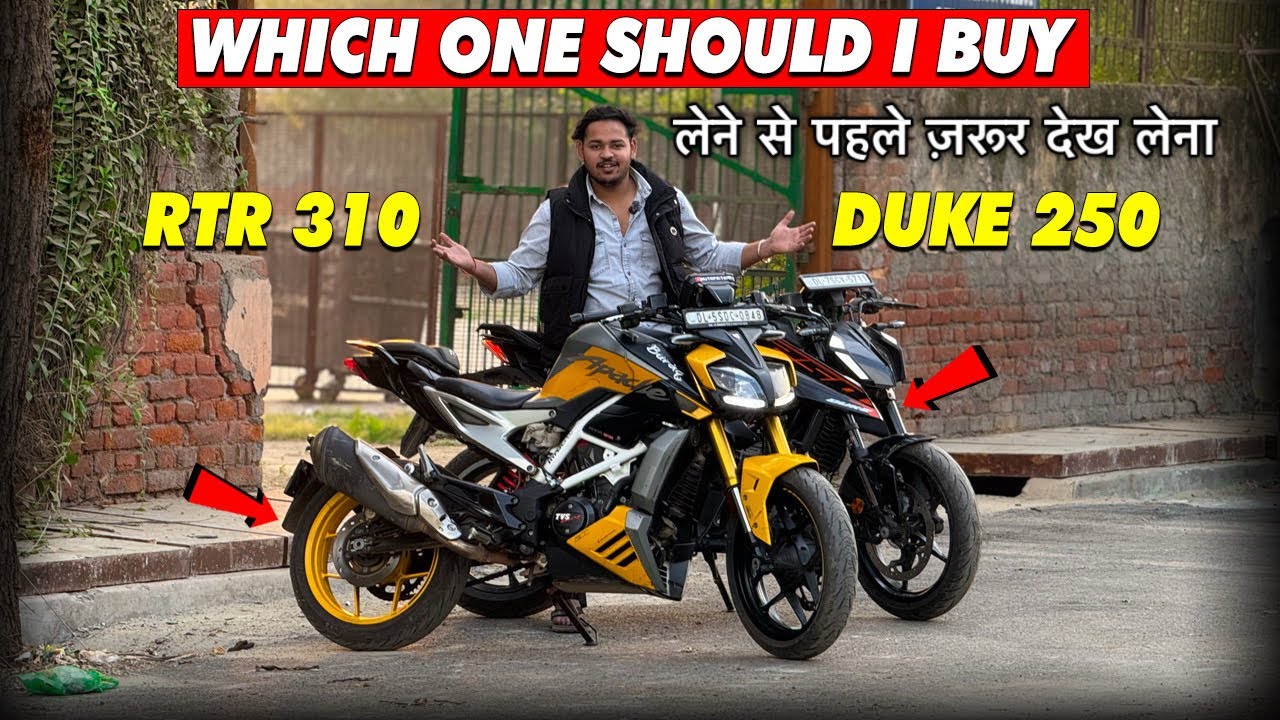 TVS Apache RTR 310 vs KTM Duke 250 Comparison | Who Is Winner? 