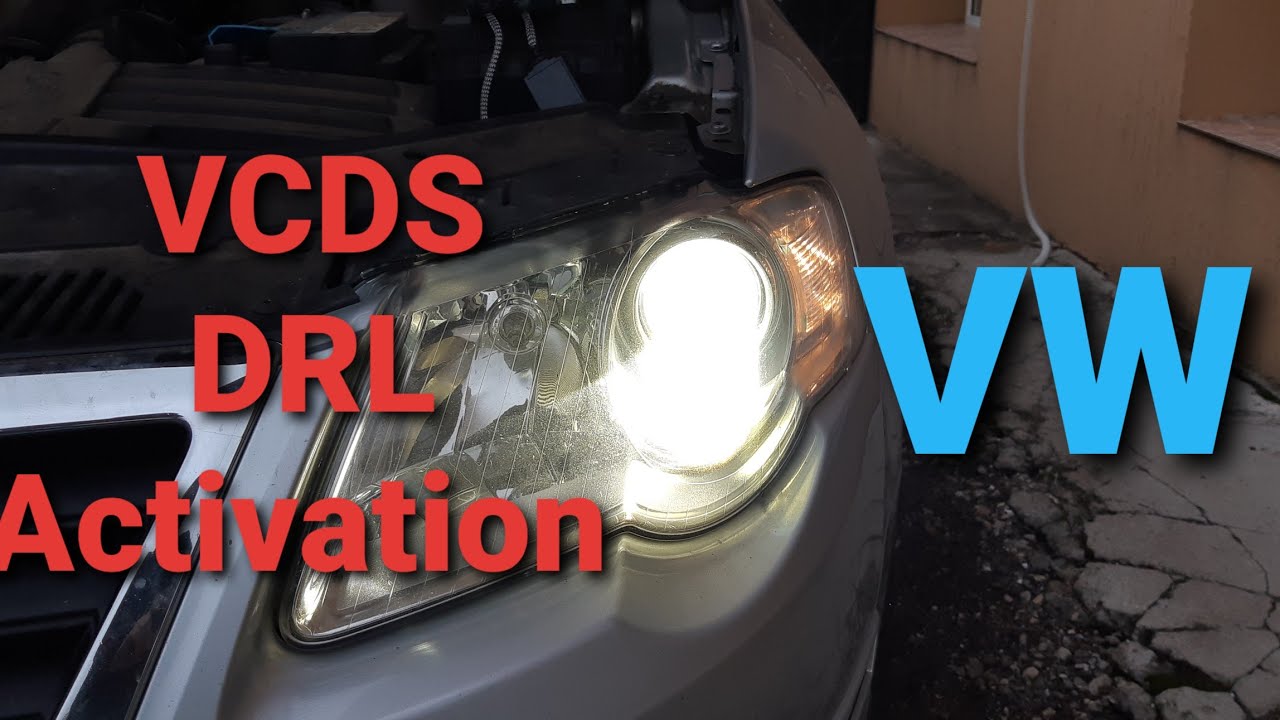 How to Activate DRL on any VW with VCDS