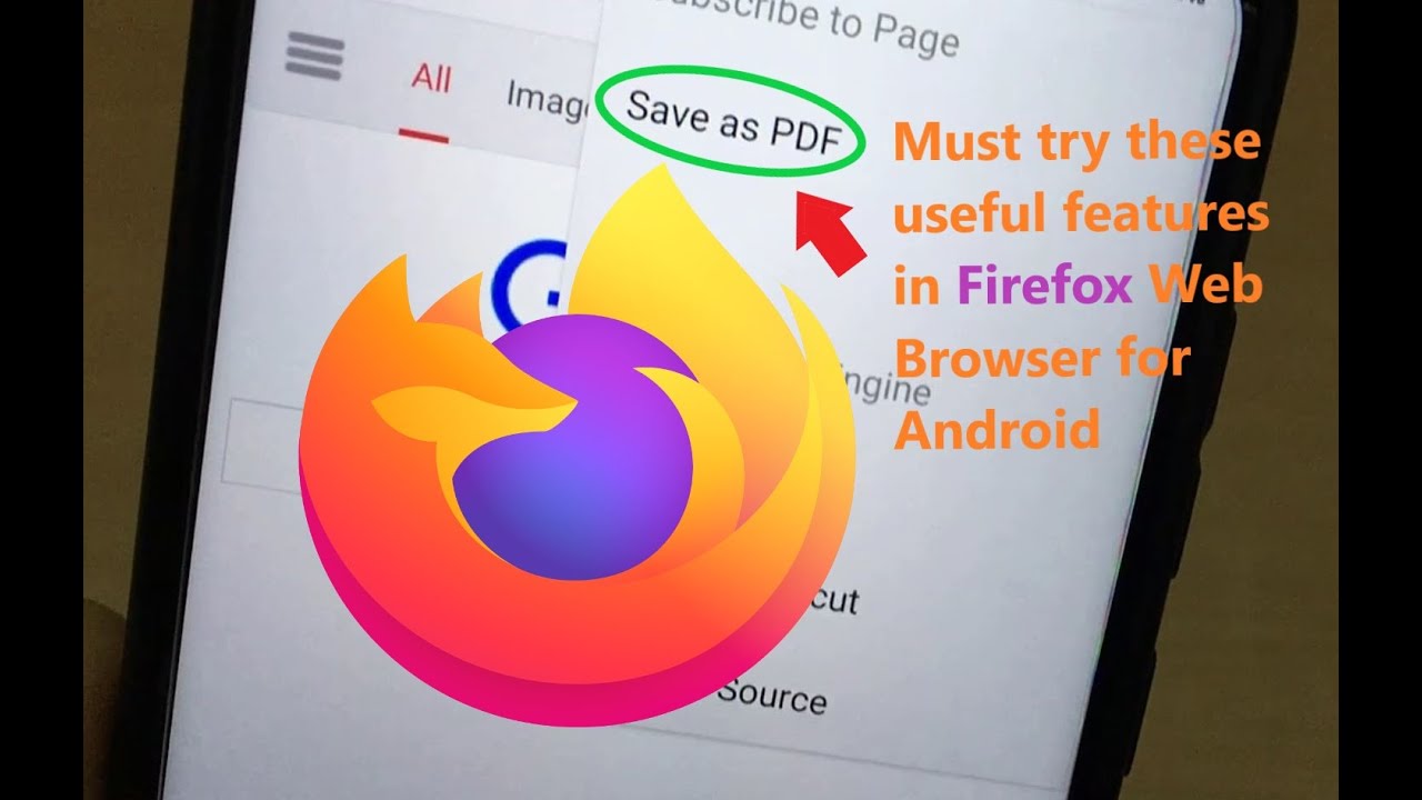 Must try these useful features in Firefox Web Browser for Android