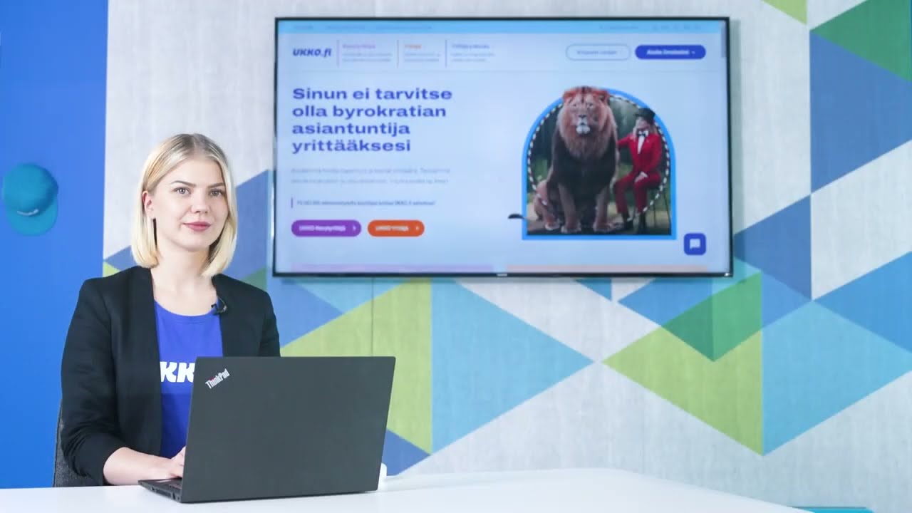UKKO-tutoriaali: UKKO Kevytyritt&auml;j&auml; Y-tunnuksella