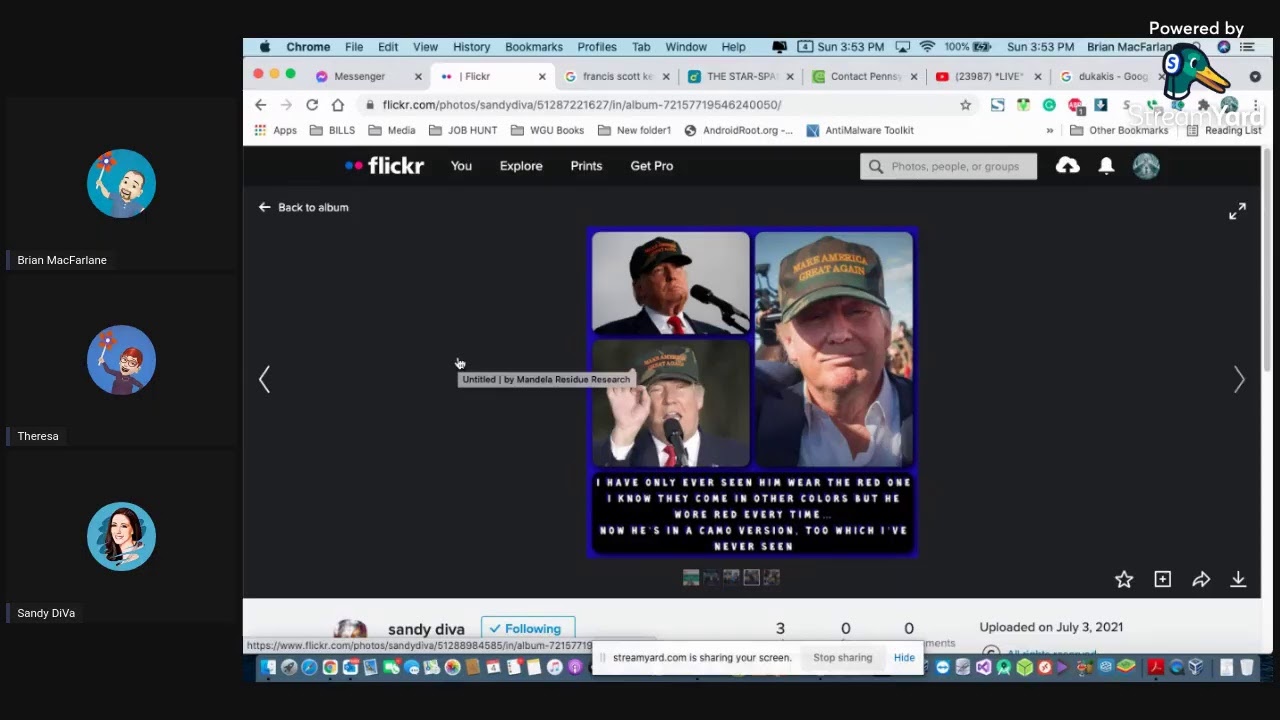 *LIVE* Mandela Effect Hangouts 7/4/2021 - Happy 4th of July Show!