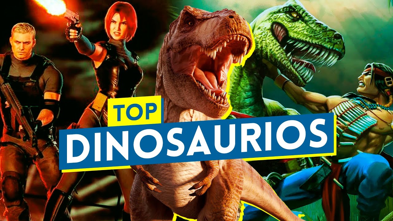 Los MEJORES JUEGOS con DINOSAURIOS - TOP 22
