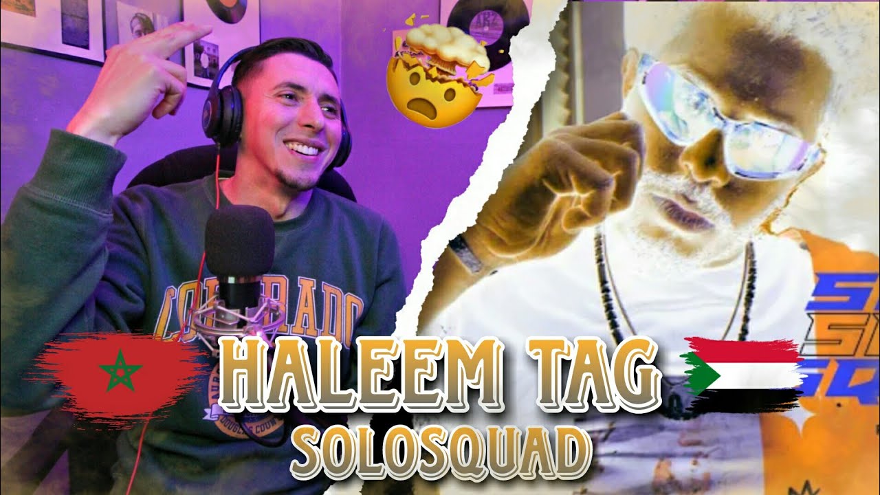 Hleem Taj - SoloSquad ( Réaction ) 🇲🇦🇸🇩