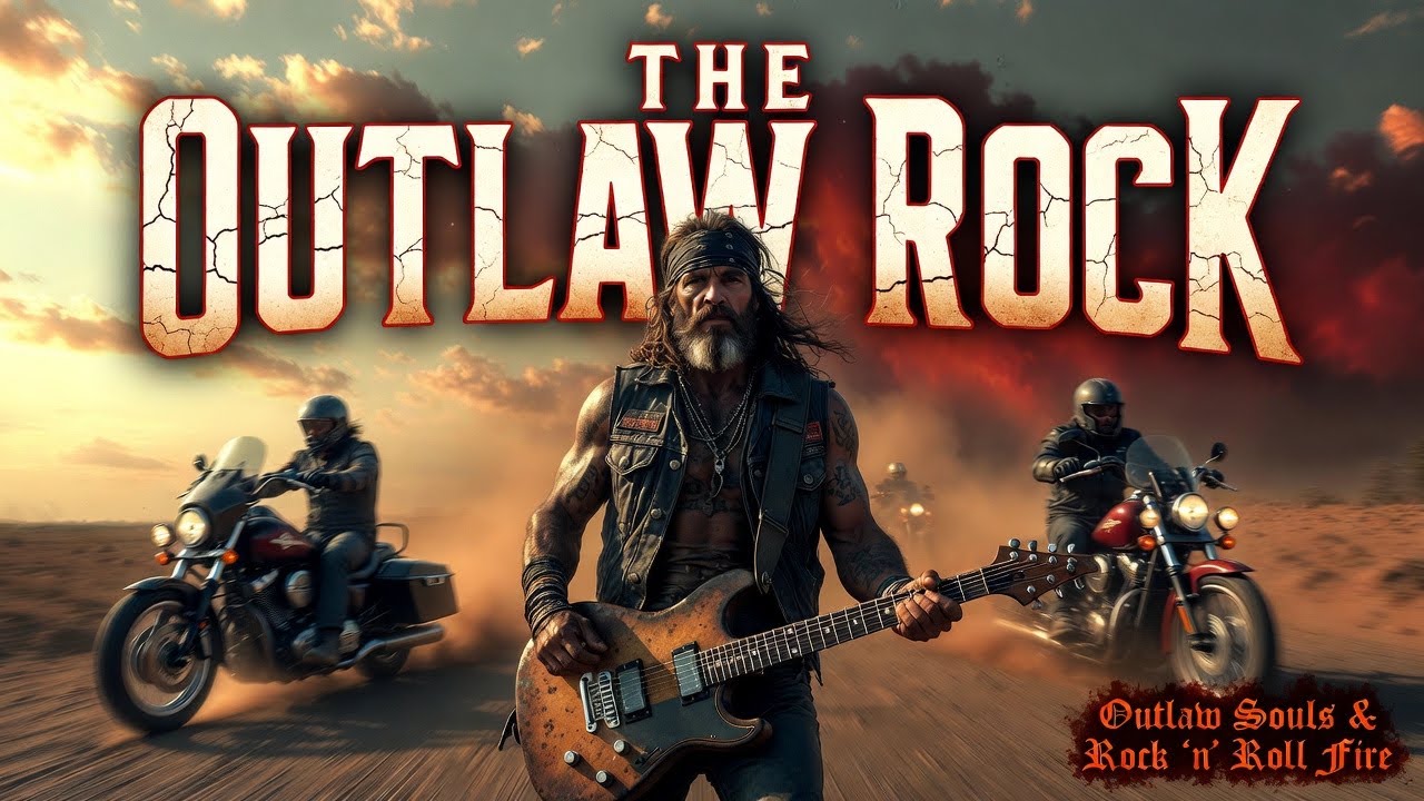 Best Music Rock n Roll 🔥 The Outlaw Rock 🎸 Outlaw Souls & Rock ’n’ Roll Fire