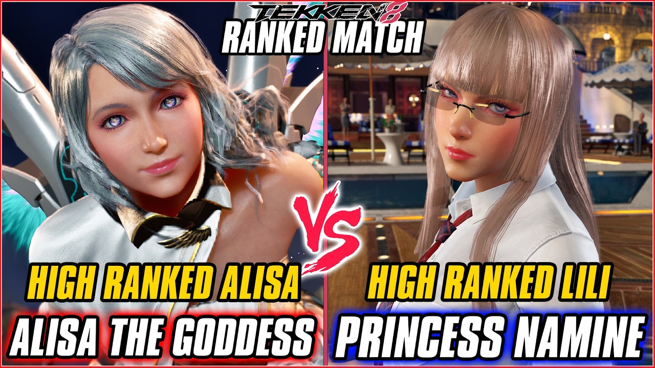 TEKKEN 8 ▰ ALISA THE GODDESS (Alisa) vs PRINCESS NAMINE (Lili) ▰ TEKKEN 8 RANKED GAMEPLAY