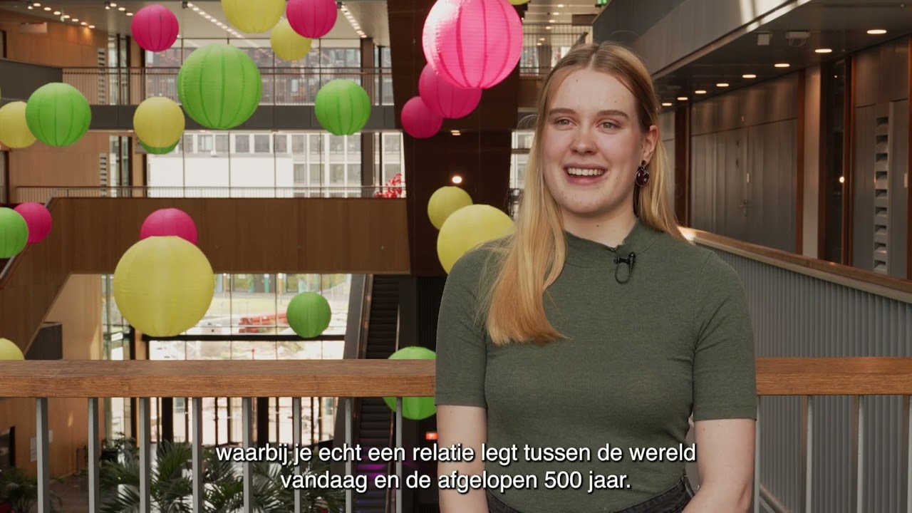 Bachelor Geschiedenis Vrije Universiteit Amsterdam