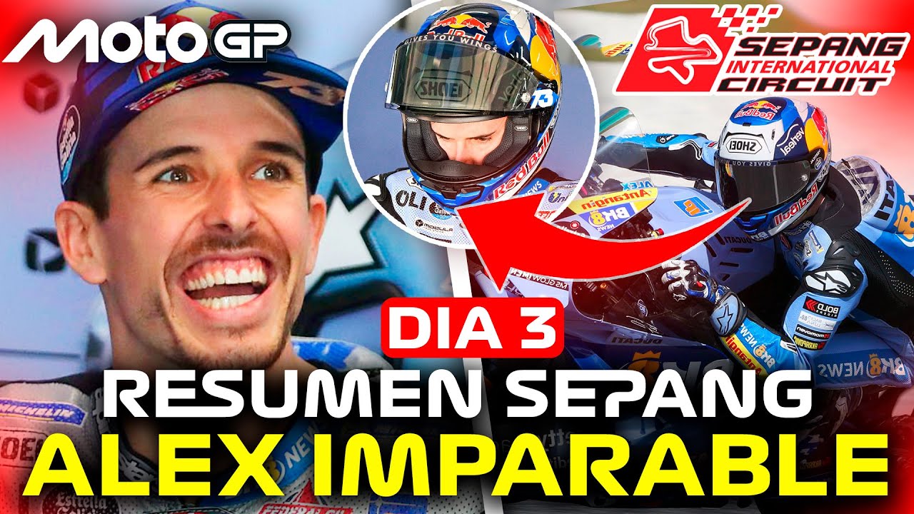 🚨 EXHIBICIÓN DE ALEX MÁRQUEZ EN SEPANG CON CUATRO DUCATI EN EL TOP 5 🚨