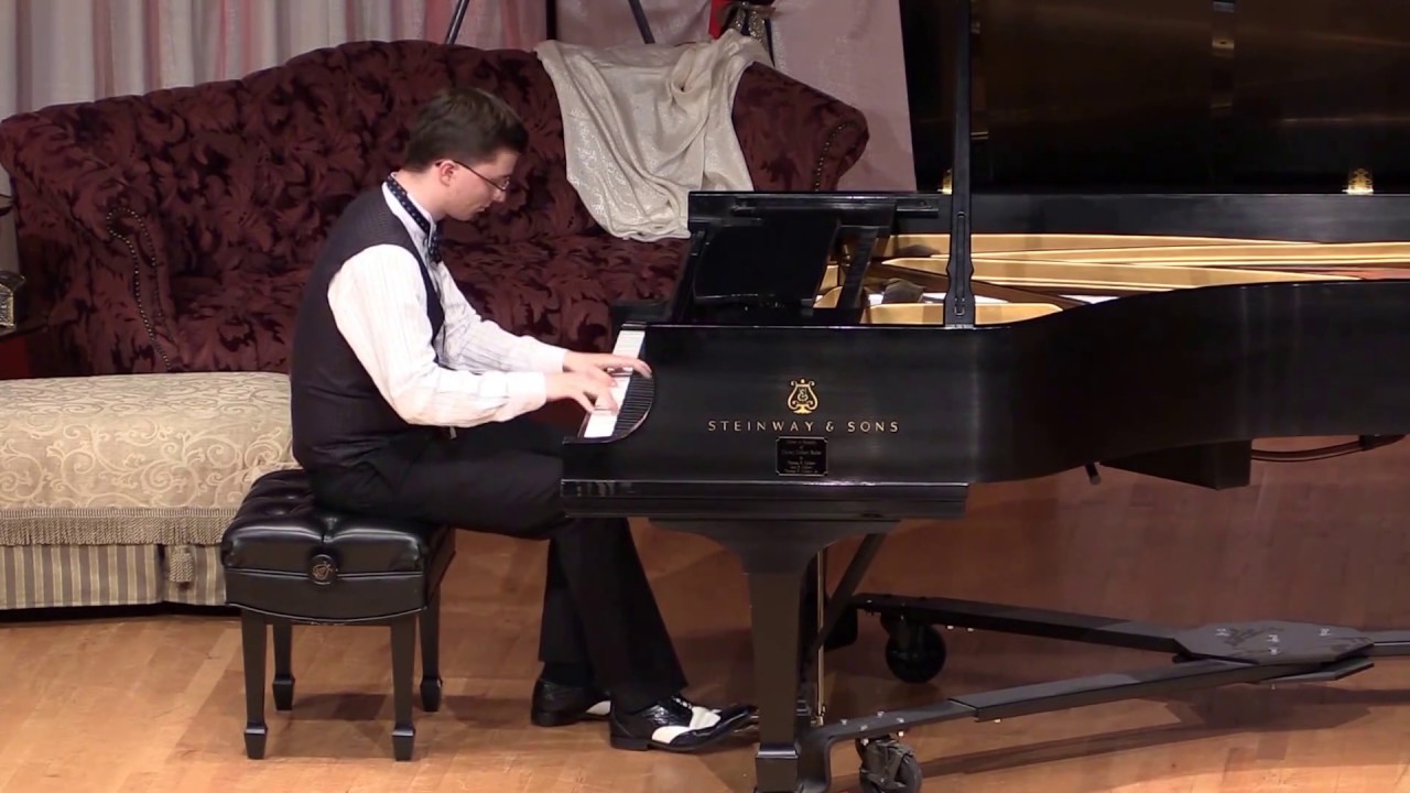 Adam Swanson performing the 