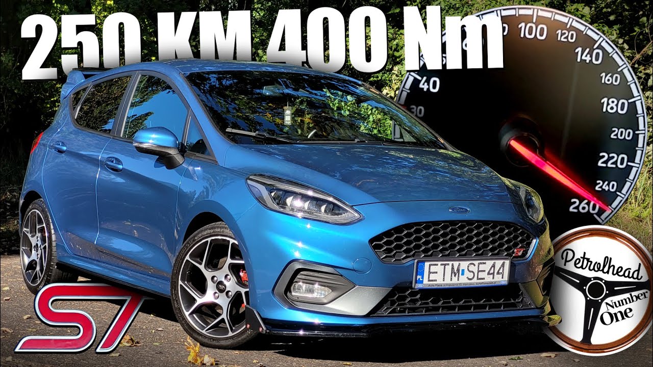 2018 Ford Fiesta ST Stage 2 (250 KM) | V-MAX, 0-100, 100-200 km/h, Autobahn, Test. | 4K