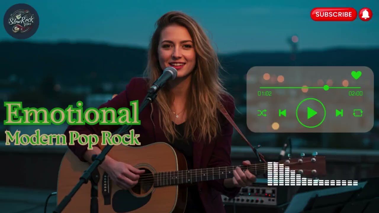 🎸 Chillout Slow Rock Nights 🌙 | Heartfelt Songs & Soft Rock Vibes