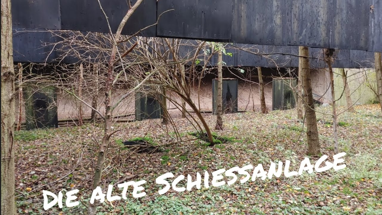 Schie&szlig;anlage, Munition gefunden. lost place